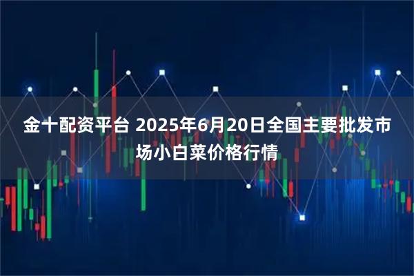 金十配资平台 2025年6月20日全国主要批发市场小白菜价格行情